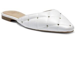 👡 I.N.C WHITE MULES NEW